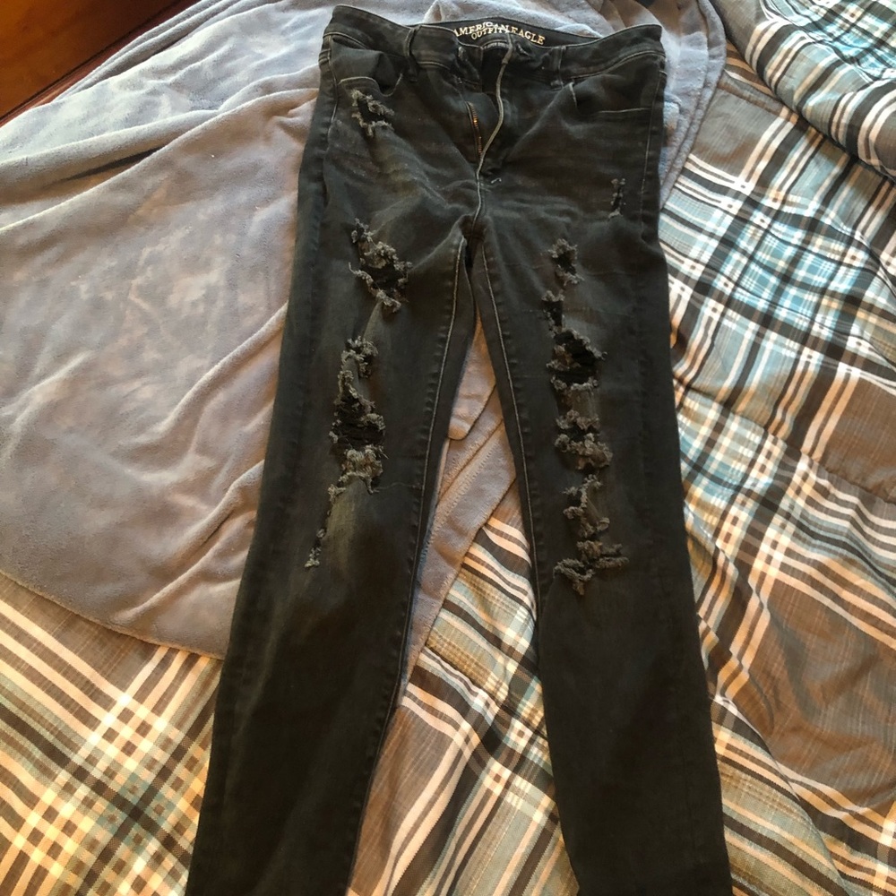 Black Ripped Jeans